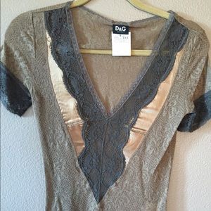 D&G lace top