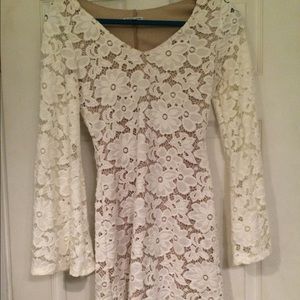 Floral lace dress