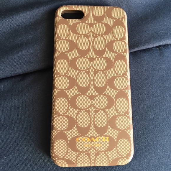 Coach 5s iPhone case