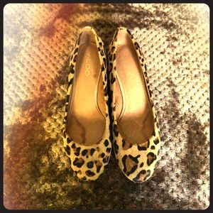 Aldo Cheetah Print Wedges