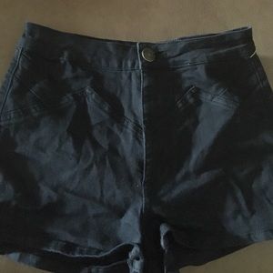 Kendall and Kylie black shorts
