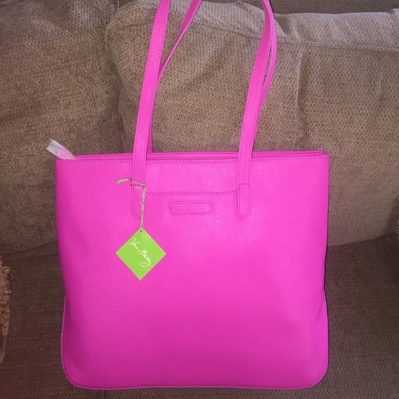 NWT Saffiano Fuchsia Tote