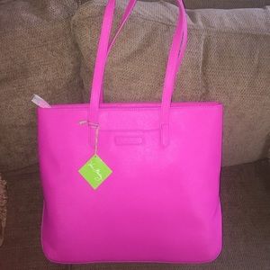 NWT Saffiano Fuchsia Tote