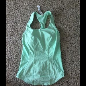 Lululemon sea foam green tank 2