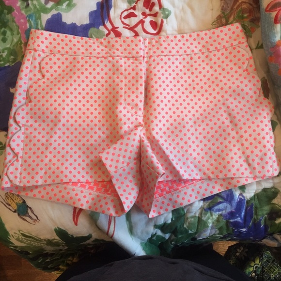Jcrew shorts w/scalloped pockets