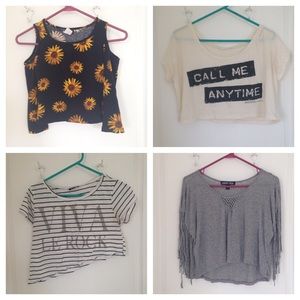 Crop top bundle :)