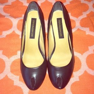 NWOT Steve Madden Luxe Black Platform Stiletto