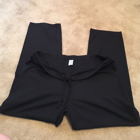 Black Scrub Pants