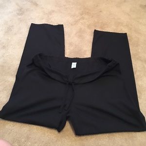 Black Scrub Pants