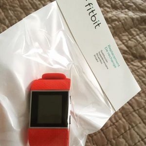 Fitbit surge (color: tangerine, size: small)