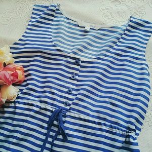 🔻sale Striped sleeveless top