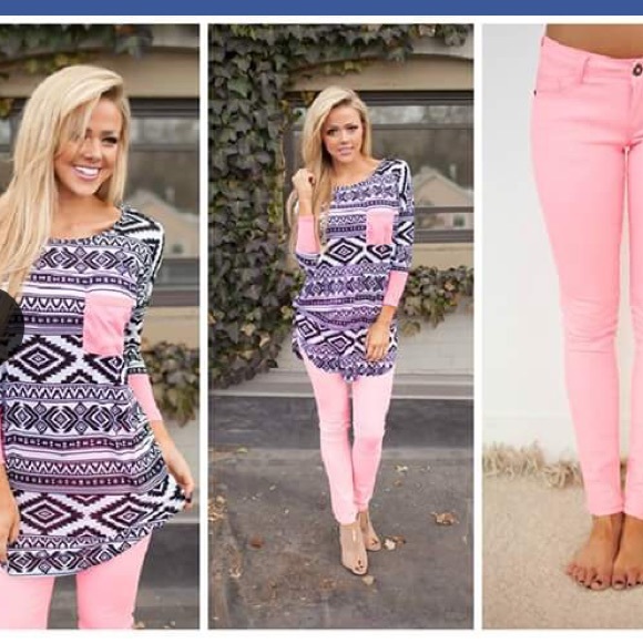 Moon Aztec geo barbie top - Picture 3 of 3