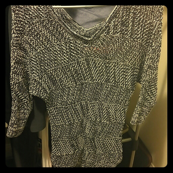 Crocheted sweater