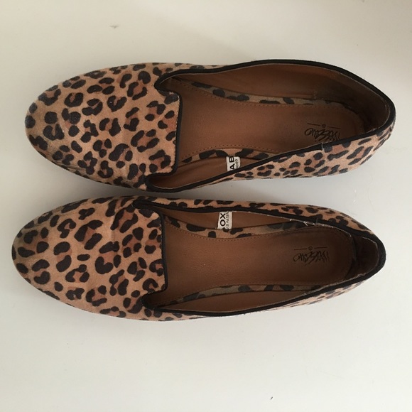 Cheetah loafers