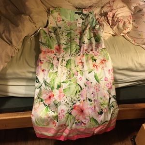 Brooks Brothers floral dress size 12P