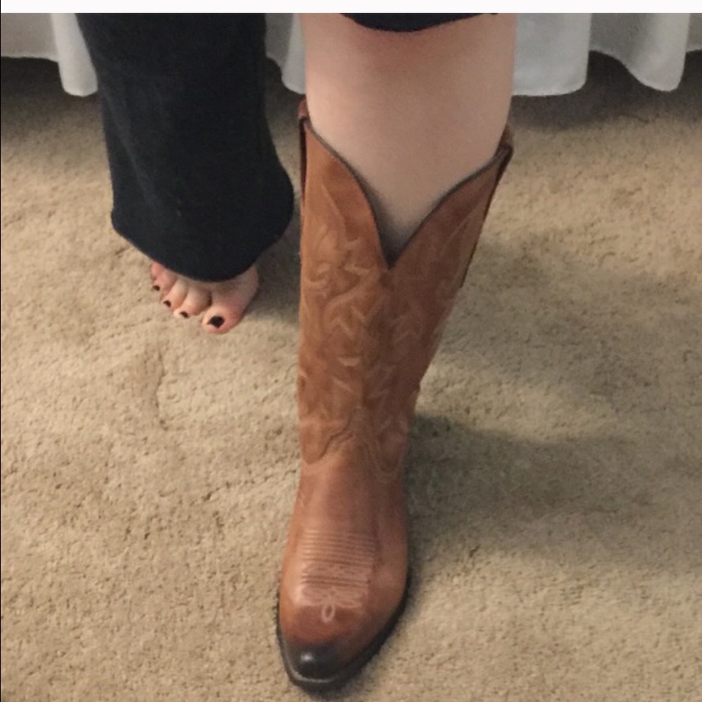 Genuine Leather Cowboy Boots - Picture 7 of 7