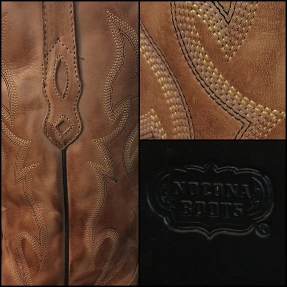 Genuine Leather Cowboy Boots - Picture 3 of 7