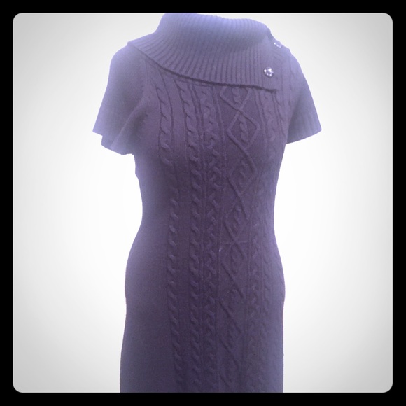Black CK Sweater Dress