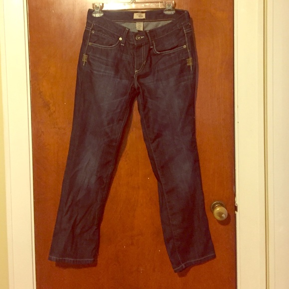 Gap jeans. Dark wash. 1 % spandex. - Picture 1 of 1