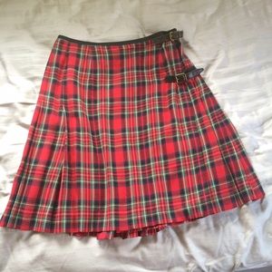 Vintage Ralph Lauren Plaid Skirt