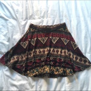 🎄CLOSET CLEAR OUT🎄 Boho Skater Skirt