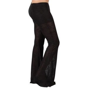 Honey Punch Black Bell Bottom Pants