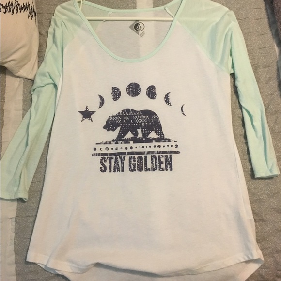 PacSun 3/4 Sleeve Baseball Tee.