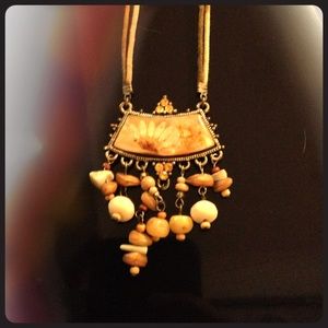 Hippie beaded necklace