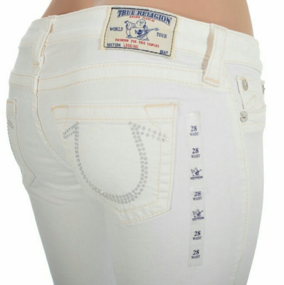 True Religion Womens Legging Jeans Size 28 NO Flap