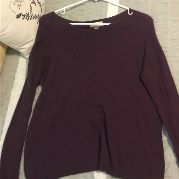Dark Purple Forever 21 Sweater