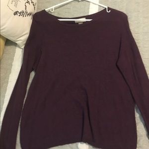 Dark Purple Forever 21 Sweater
