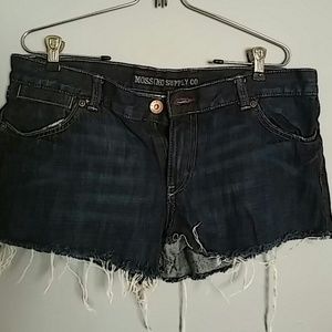 Dark blue shorts