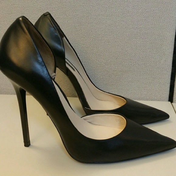 Zara Leather Stiletto Pumps