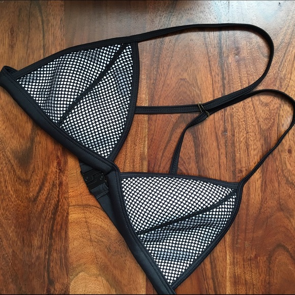 Neoprene Triangl Dupe Bikini Set