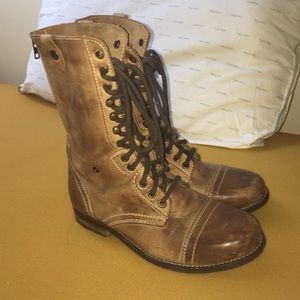 Diba Leather Combat boots