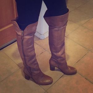 Via Spiga knee high genuine leather boots
