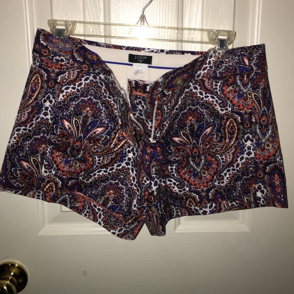 Jcrew paisley 3 inch chino - Picture 1 of 3