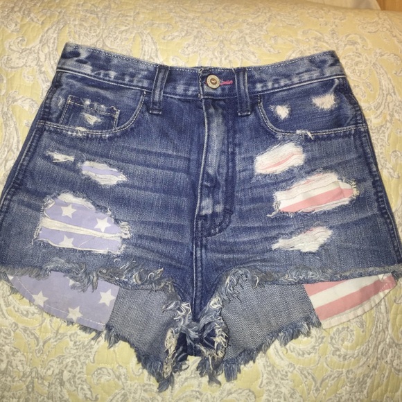 Hollister high rise shorts