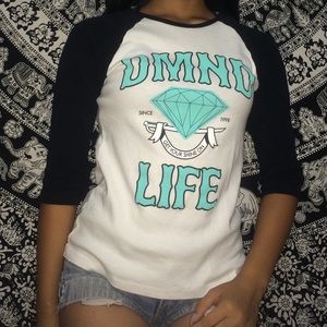 Diamond Supply Co Baseball Tee
