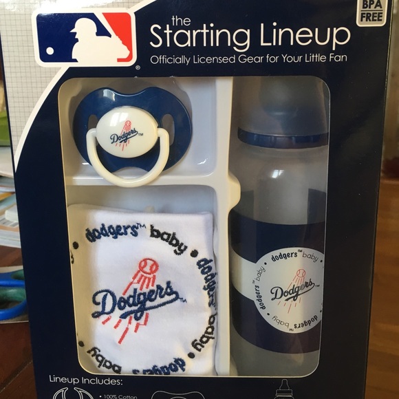 Dodgers baby set