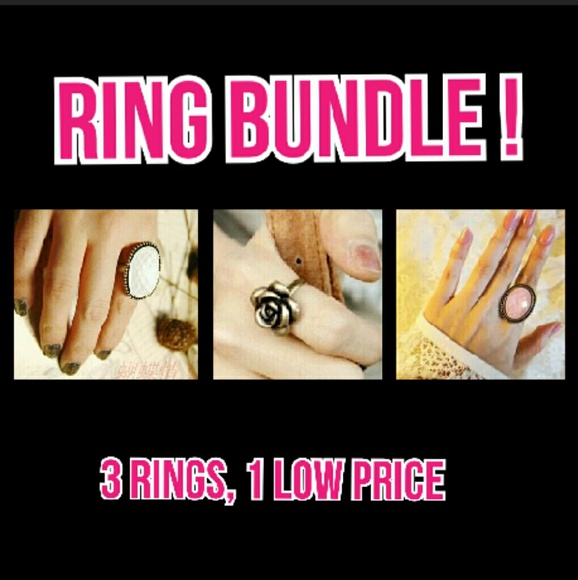 Pretty Ring Bundle !