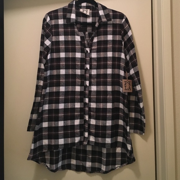 People's Project LA Flannel Tunic