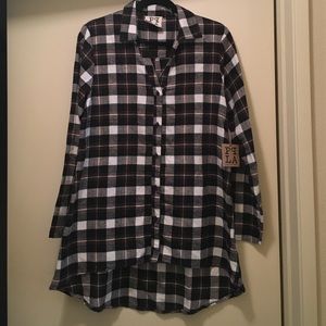 People's Project LA Flannel Tunic