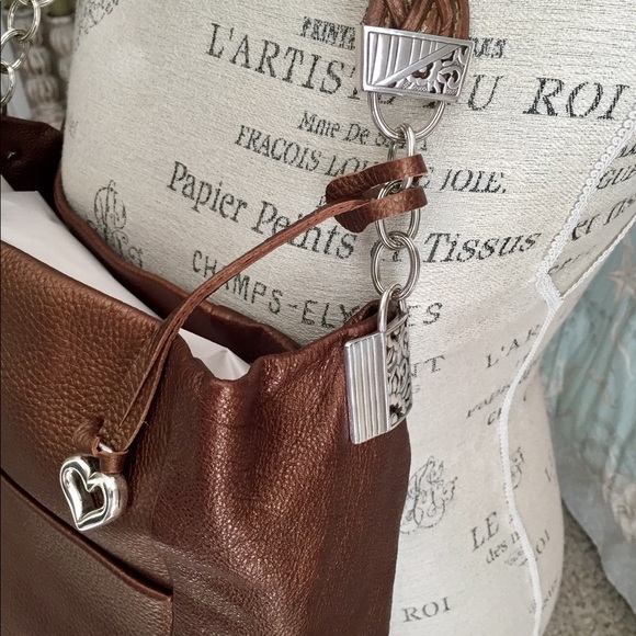 ❤️NEW Authentic BRIGHTON Bronze shoulder Bag - Picture 6 of 8