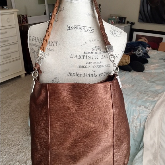 ❤️NEW Authentic BRIGHTON Bronze shoulder Bag - Picture 7 of 8