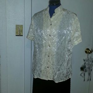 Cold water creek asian style top