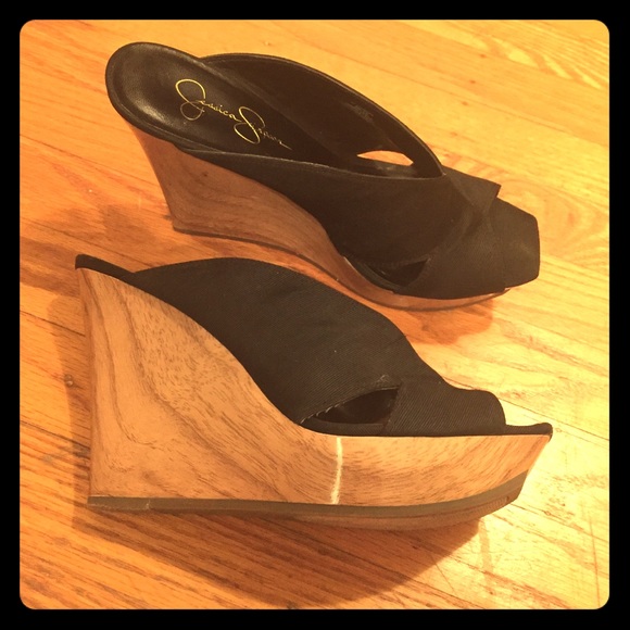 Jessica Simpson wedges