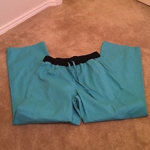Turquoise Scrub Pants