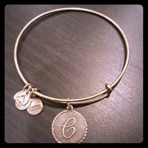 Alex & Ani "C" Bangle