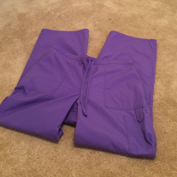 Purple Scrub Pants